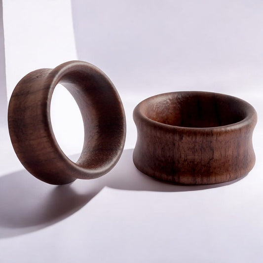 Wooden Tunnels and Plugs