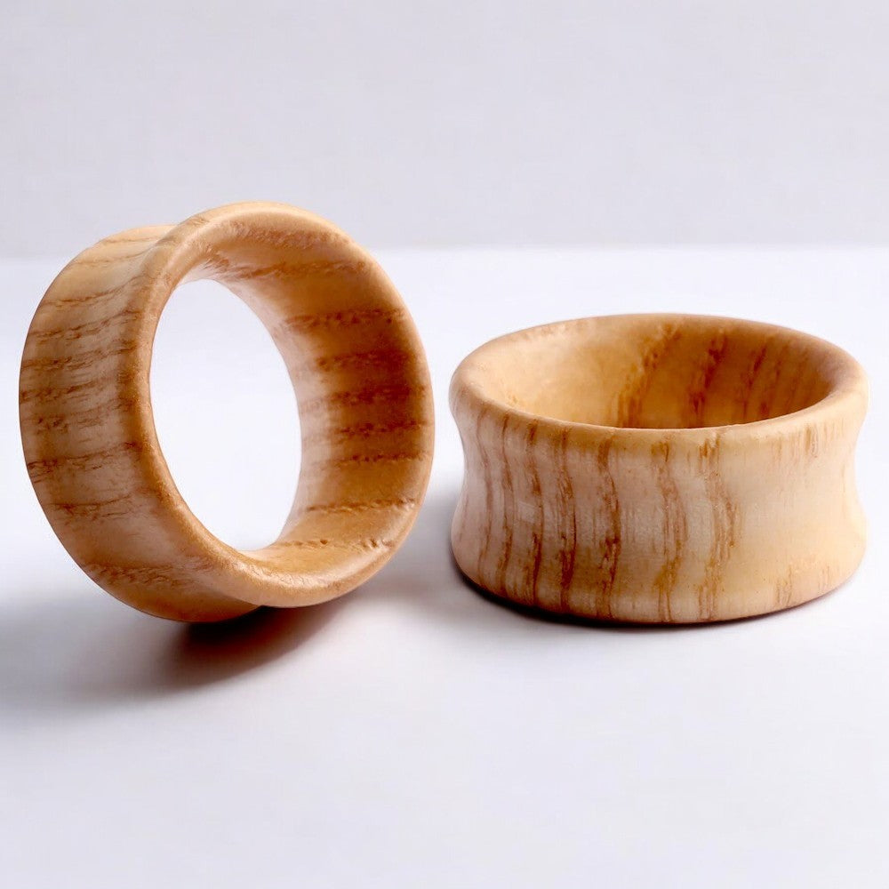 Wooden Tunnels and Plugs